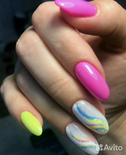 Маникюр гель лак, смарт педикюр