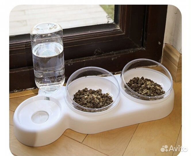 Миска с автопоилкой