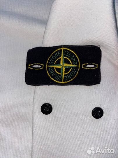 Stone island свитшот белый