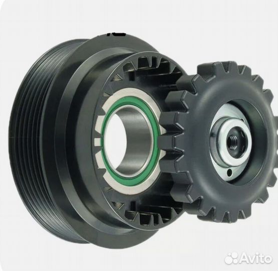 Шкив кондиционера, прижимная пластина