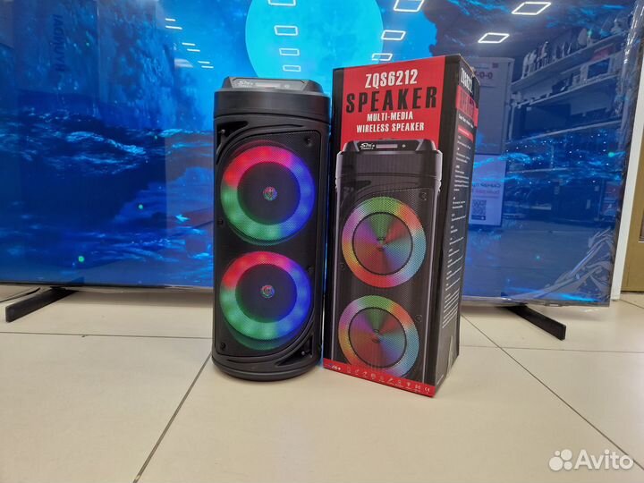 Портативная акустика Speaker ZQS-6212 (Врш)