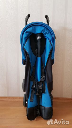 Коляска Peg-perego Pliko mini синий
