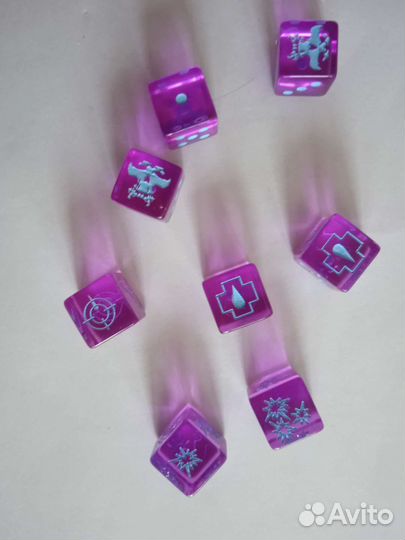 Wh40k Necromunda. Карты, кубы, шаблоны