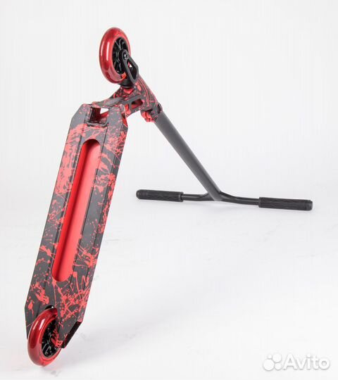 Трюковый самокат TechTeam Drop WT красный новый
