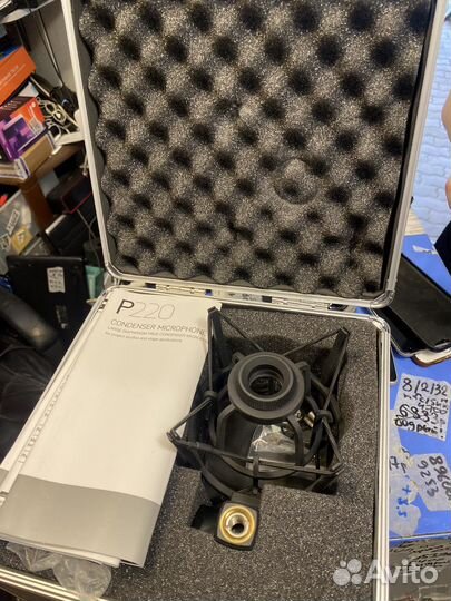 Новый студийный конденсаторный микрофон Akg p220