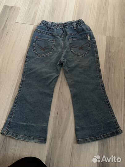 Джинсы клеш