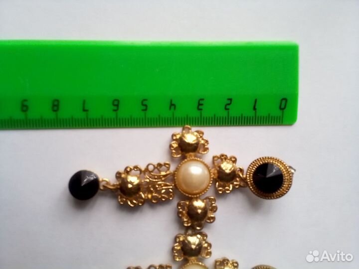 Серьги кресты