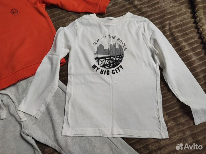 Штаны, толстовка и свитшот 110 116