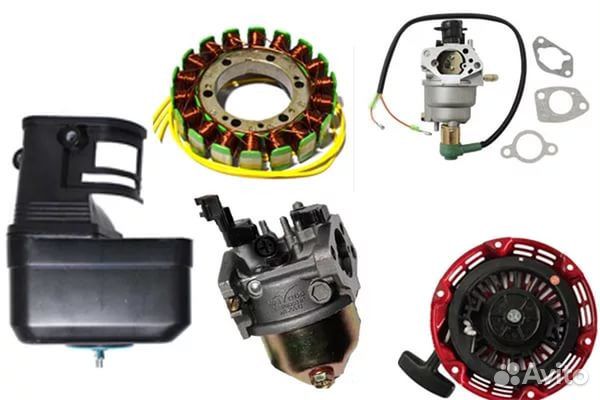 Запчасти для бензогенератора,дизельного генератора