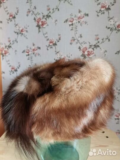 Шапка женская соболь