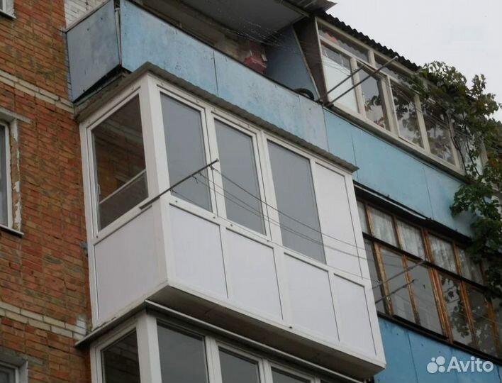 Окна на балкон с отделкой