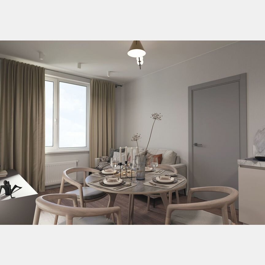 2-к. квартира, 48 м², 16/25 эт.