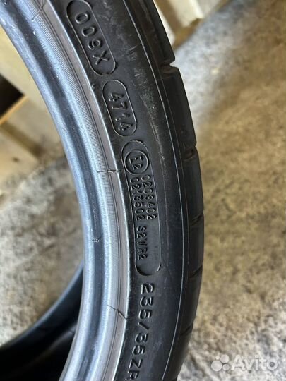 Michelin Pilot Super Sport 235/35 R19 и 295/30 R19 91Y