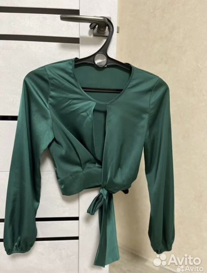 Блузка на завязках