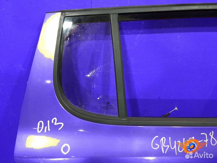 Дверь задняя правая Skoda Fabia 2 хетчбэк BBM 1.2L