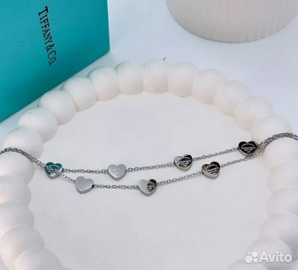 Браслет серебро тифани