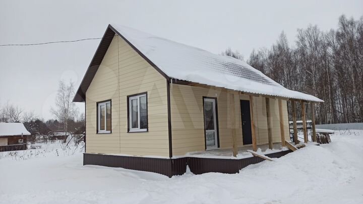 Дом 58 м² на участке 6,5 сот.