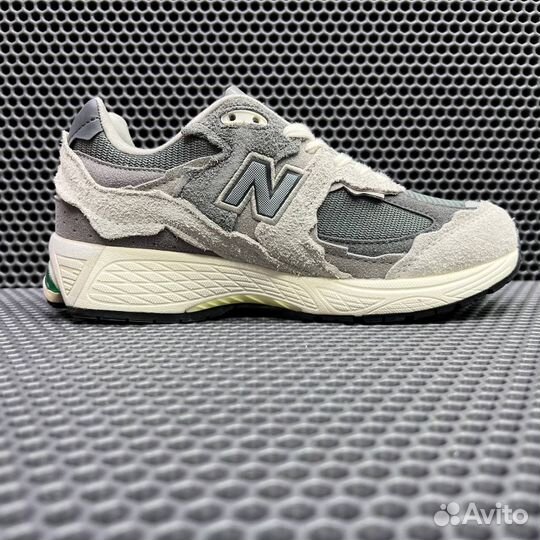 Кроссовки мужские NEW balance 2002, темно-серые