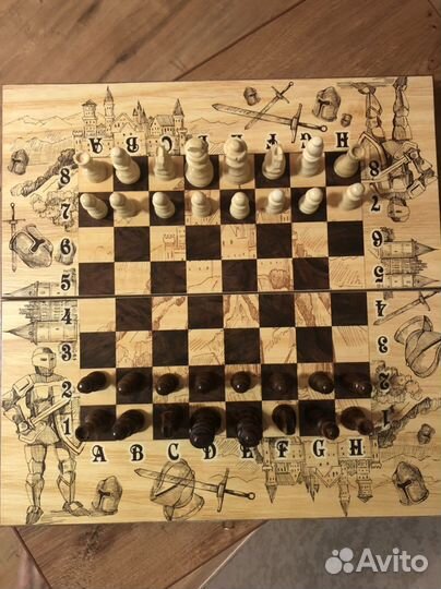 Шахматы/шашки/нарды Рыцари
