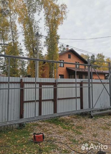 Откатные ворота 5000*2000