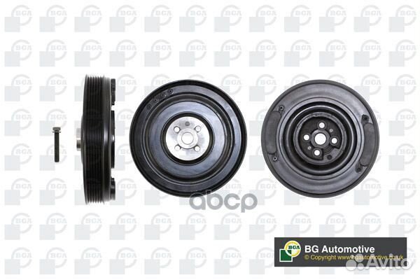 DP2976K шкив коленвала к-кт Audi A6, Volvo S70
