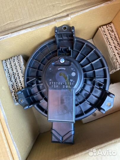 Вентилятор отопителя toyota corolla 150