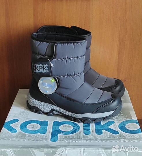 Новые зимние дутики Капика для мальчика