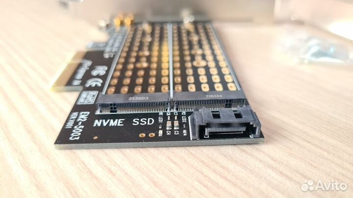 Новый Адаптер M.2 SSD PCI-E X4