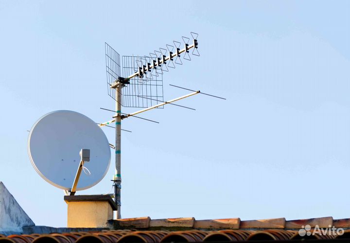 Установка, настройка телевизионных антенн