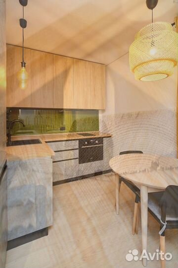 Изготовление кухни Лофт с установкой