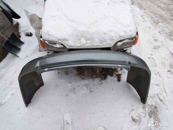 Задний бампер приора седан