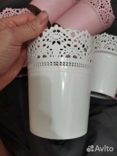 Металлические кашпо IKEA