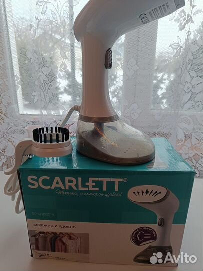 Ручной вертикальный отпариватель Skarlett новый