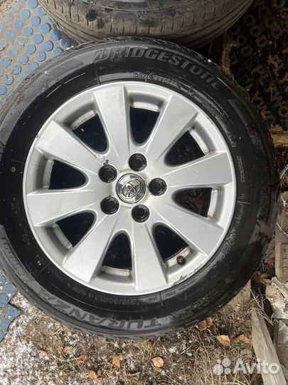 Литые диски r16 на toyota camry