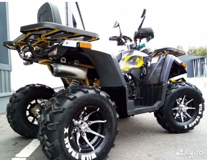 Квадроцикл Motoland Wild Track X 200 PRO черный