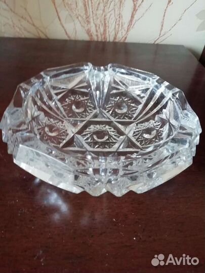 Пепельница хрустальная СССР