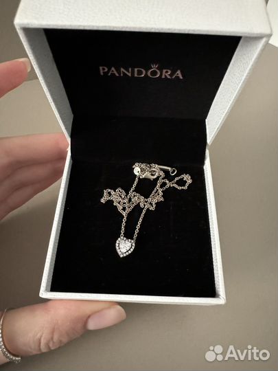 Подвеска pandora сердце