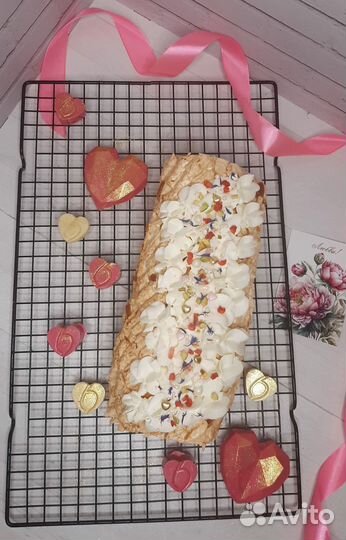 Меренговый рулет