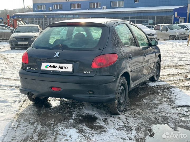 Peugeot 206 1.4 AT, 2004, 156 000 км