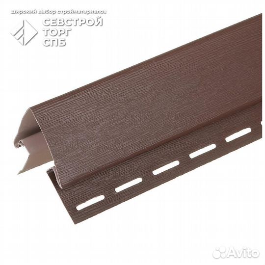 Угол наружный Nordside 3050 мм темно-коричневый