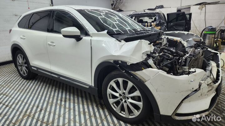 Mazda CX-9 2.5 AT, 2018, битый, 89 000 км