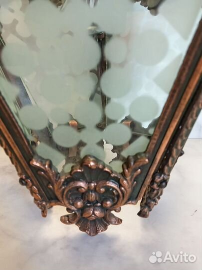 Люстра Фонарь потолочная Мценское литье СССР