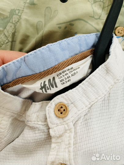 Рубашки летние для мальчика H&M