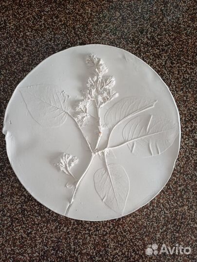 Ботанический барельеф- Интерьерная картина