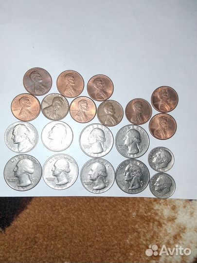 Монеты из разных стран