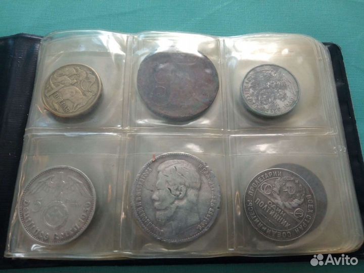 Коллекция разных монет