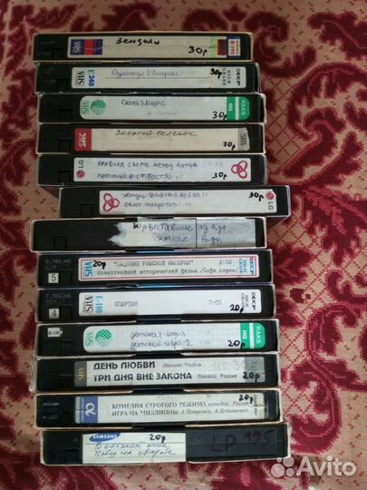 Видеокассеты