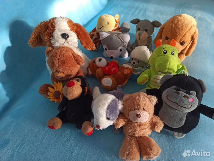 Мягкие игрушки пакетом
