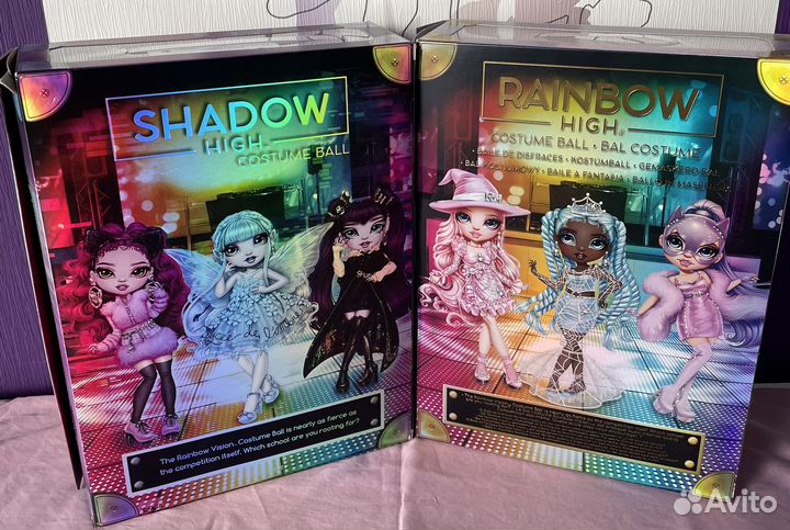 Rainbow High Shadow High costume ball