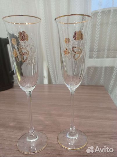 Бокалы свадебные